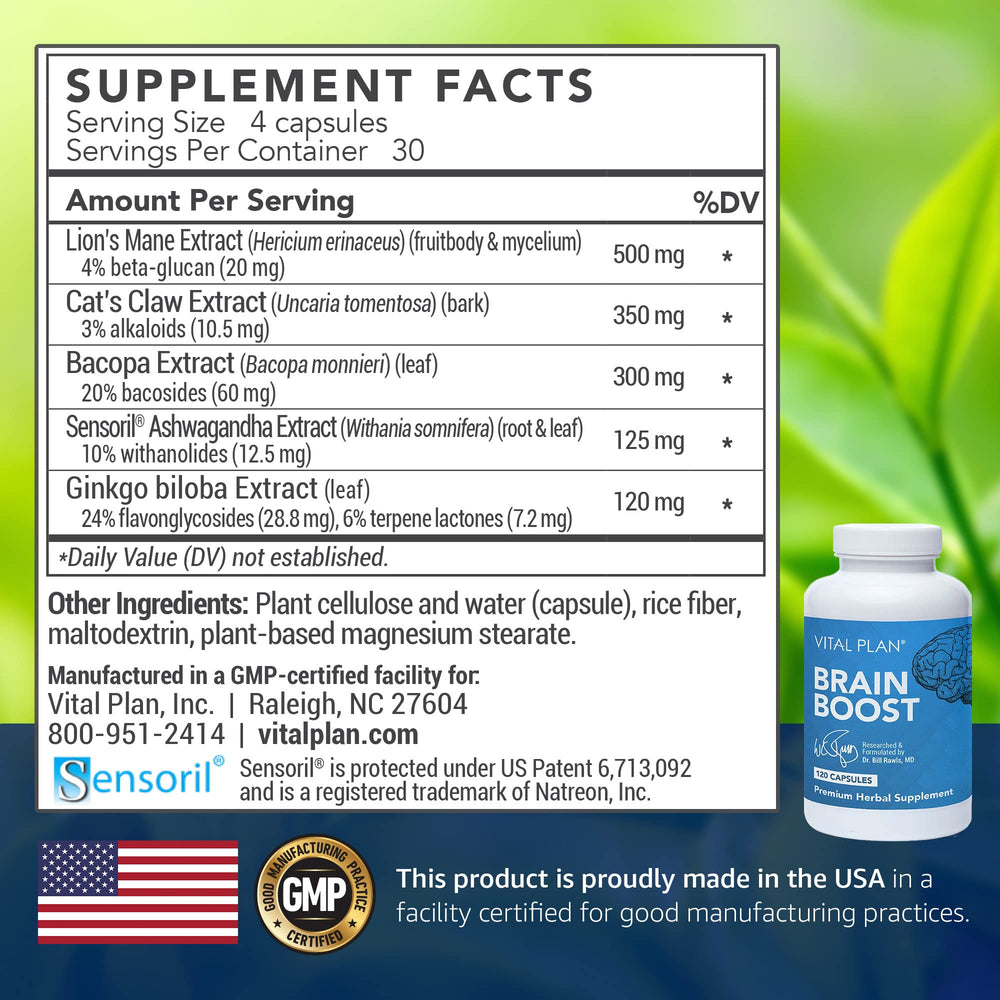 Brain Boost benefits banner