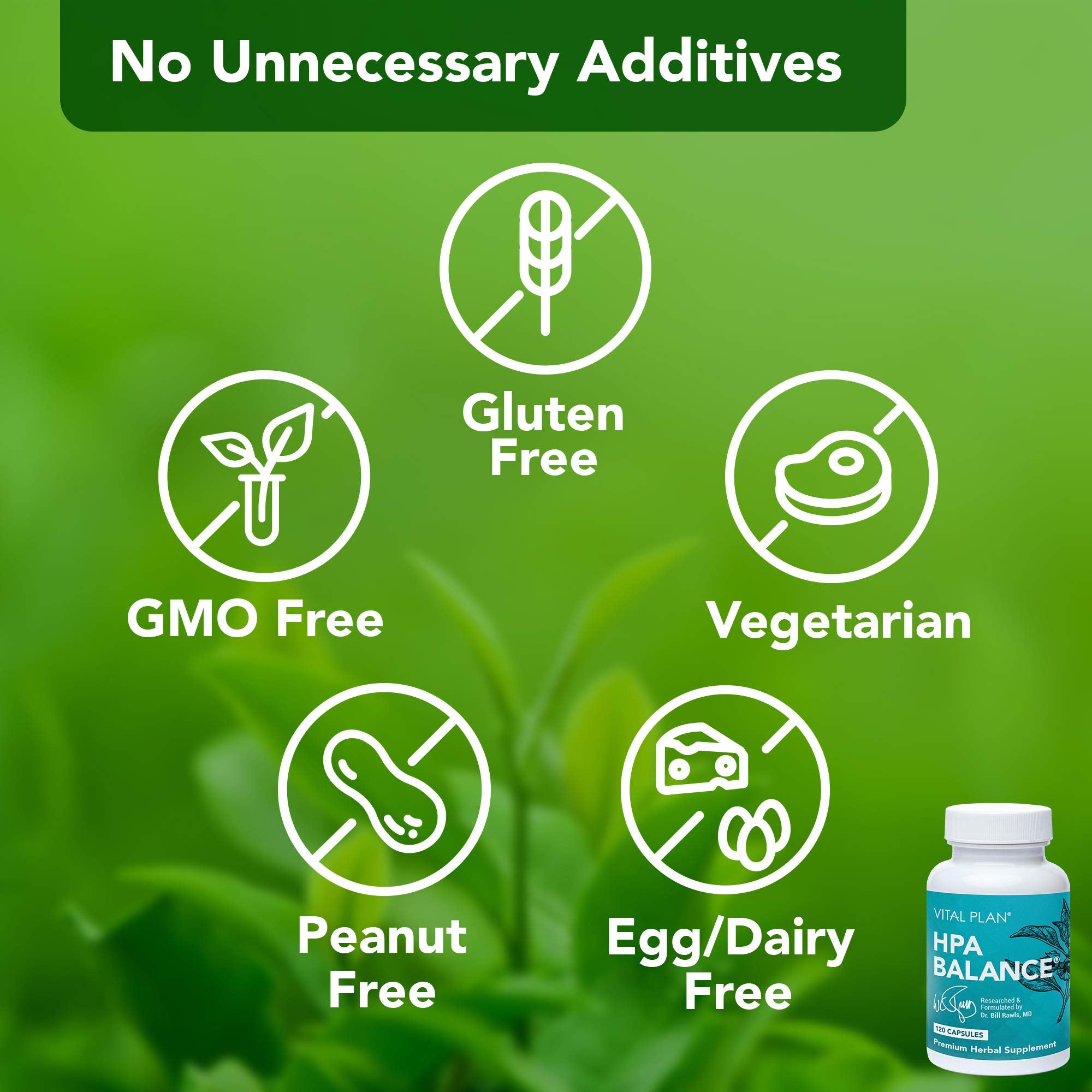 Relora and Sensoril herbal blend illustration