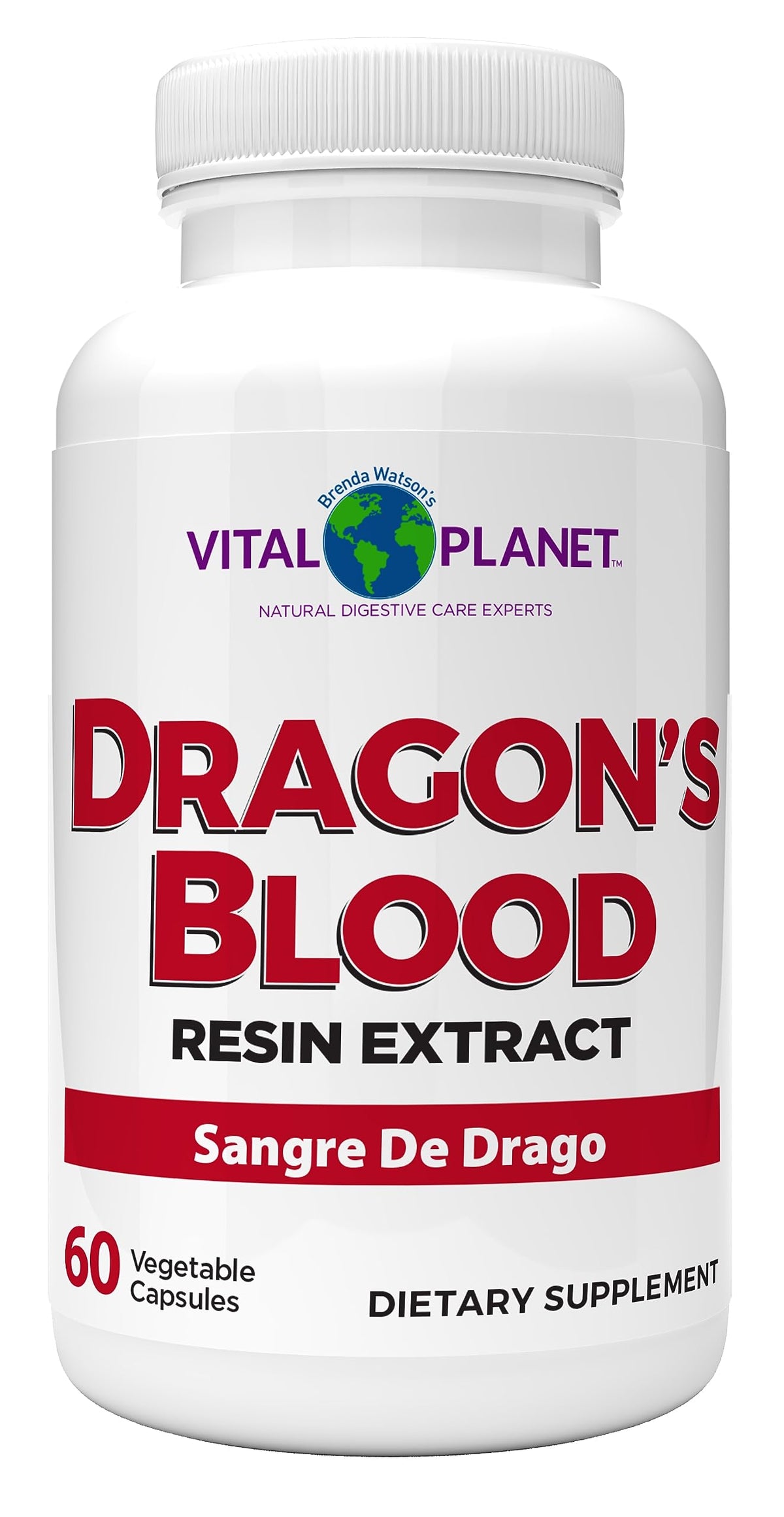 Product hero image: Vital Planet Dragon's Blood Resin Extract Croton lechleri 500 mg capsules
