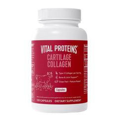 Vital Proteins Cartilage Collagen Pills bottle with 120 capsules