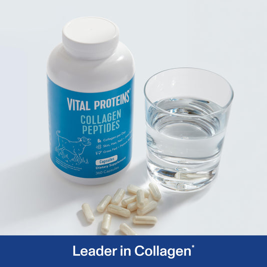 Bottle shot of Vital Proteins Collagen Capsules for Women