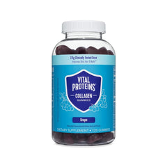 Vital Proteins Collagen Gummies grape flavor bottle front