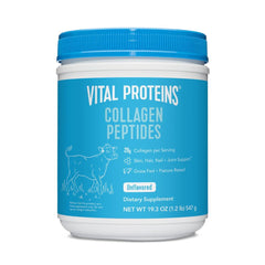 Front view of Vital Proteins Collagen Peptides 20 oz jar
