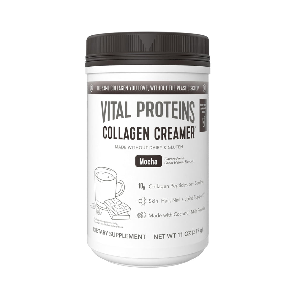 Vital Proteins Collagen Peptides Mocha Coffee Creamer canister