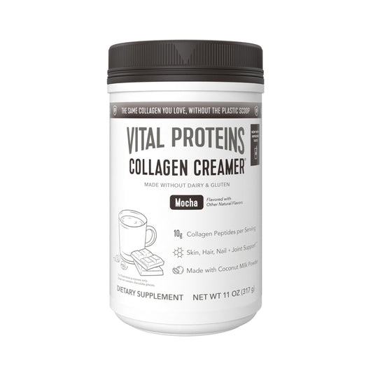 Vital Proteins Collagen Peptides Mocha Coffee Creamer canister