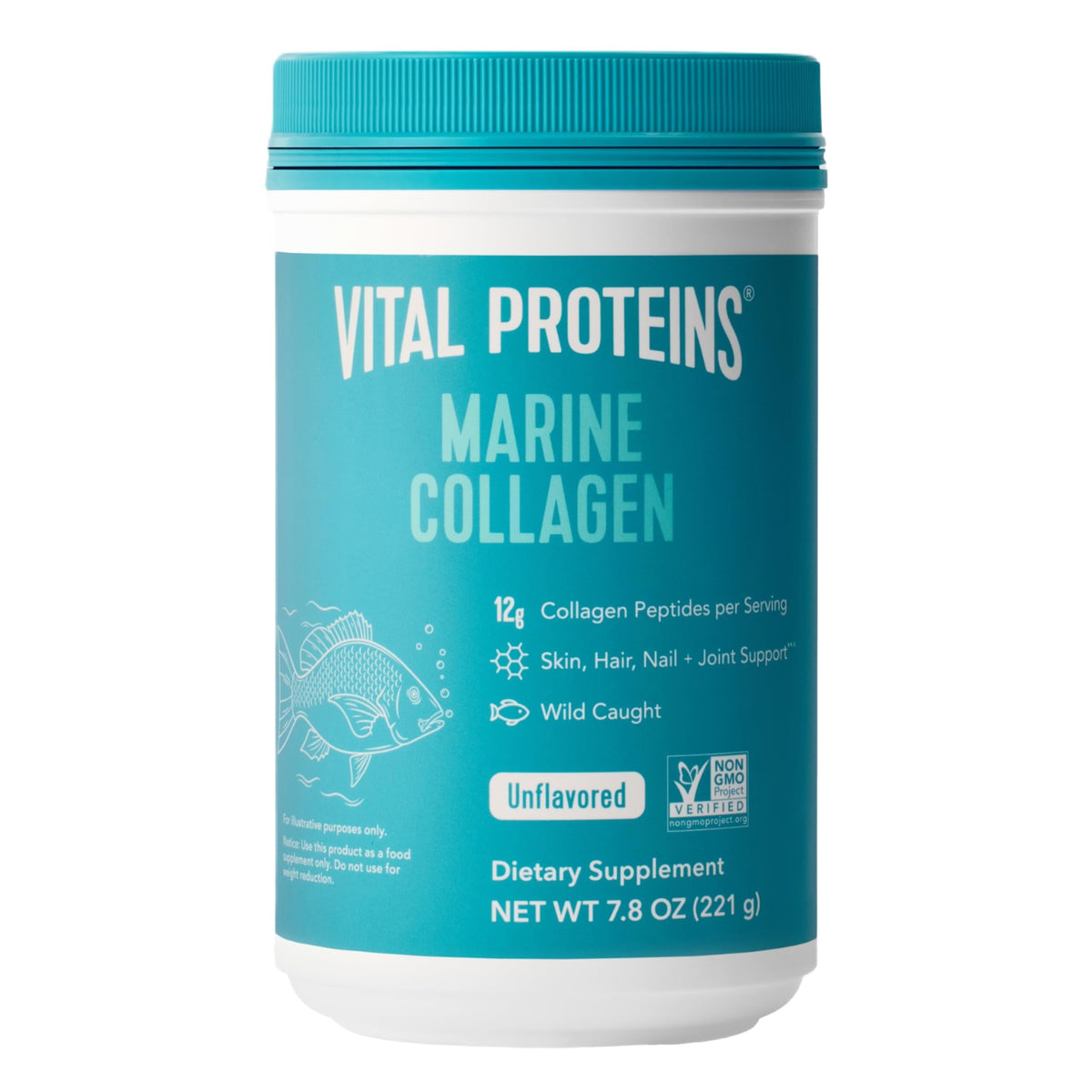 Vital Proteins Marine Collagen Peptides Powder canister, 7.8 oz