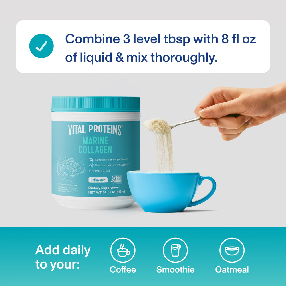 Ingredients and nutrition information for Marine Collagen Peptides
