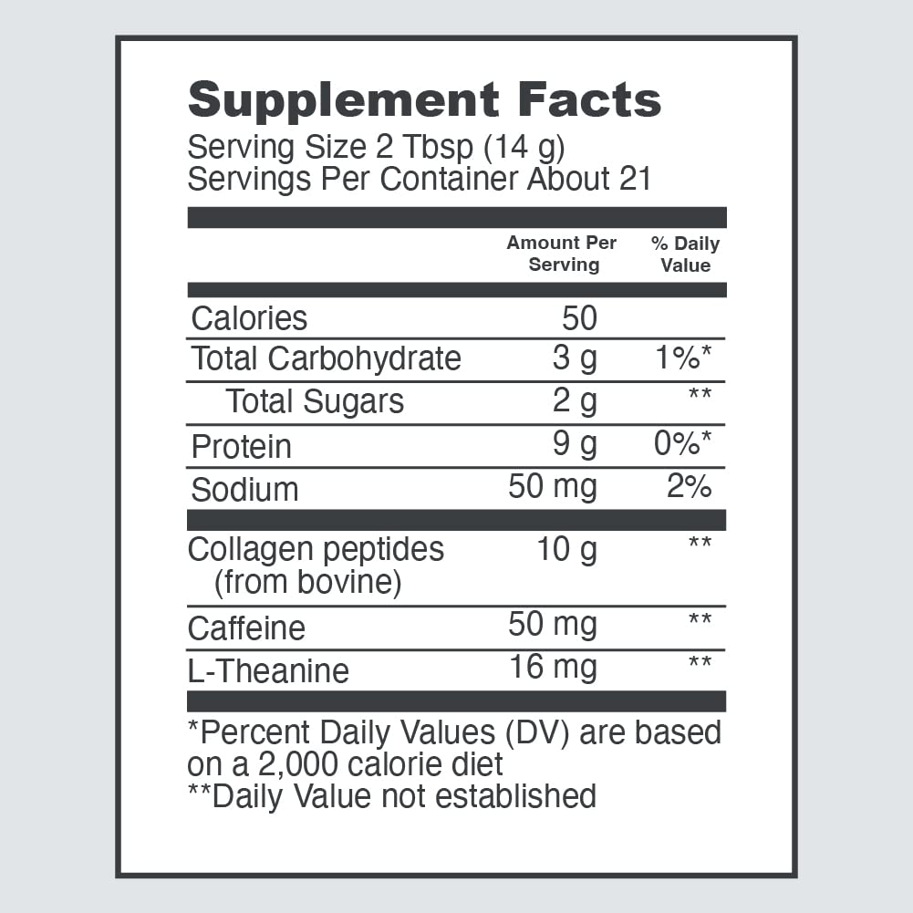 Serving scoop of Matcha Collagen Peptides