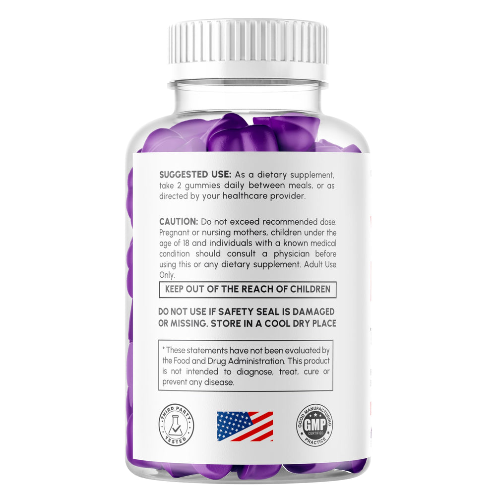 Gummy texture close-up of Vital Pump XL