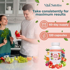 Assorted fresh fruits and vegetables