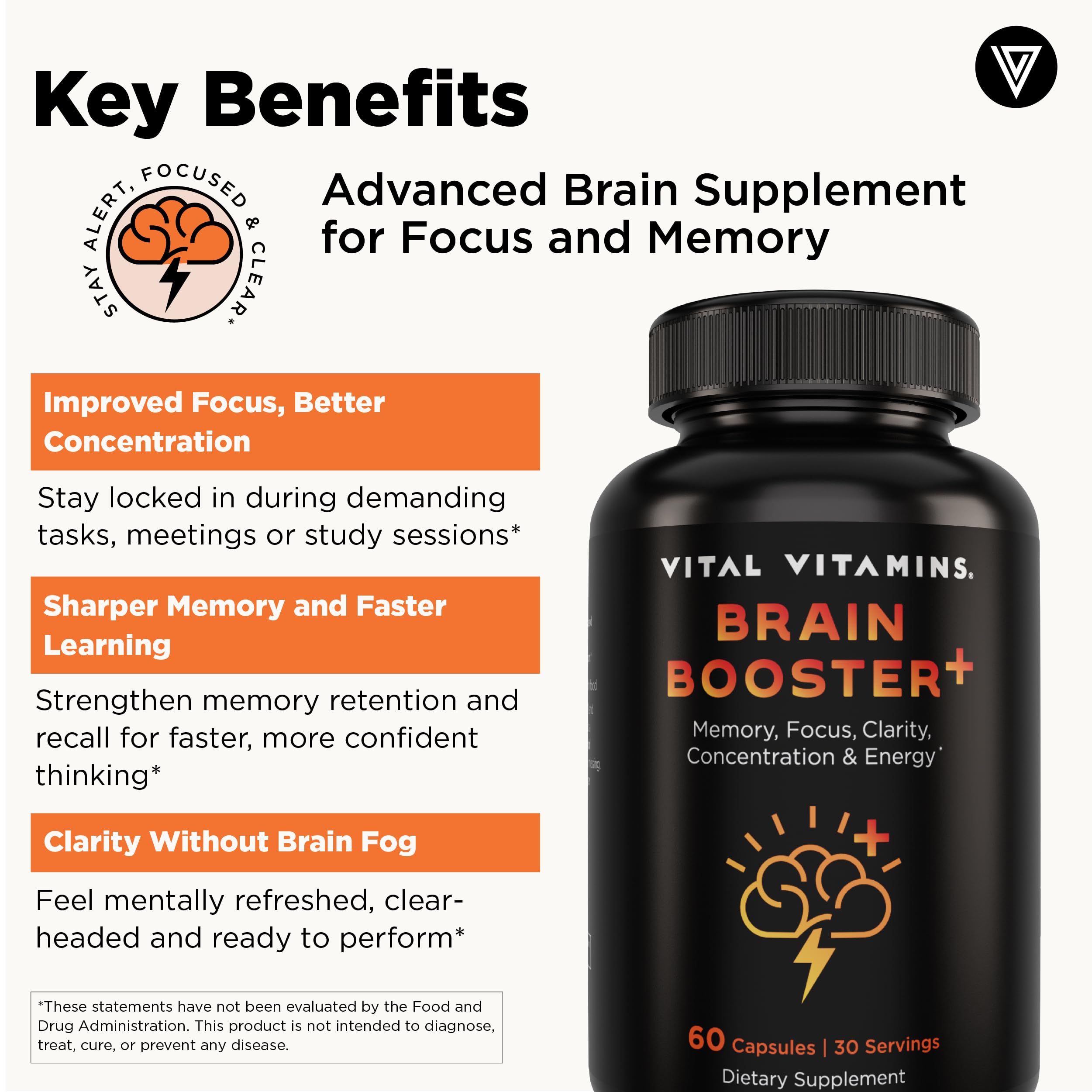 Lion's Mane mushrooms illustration for Vital Vitamins nootropic