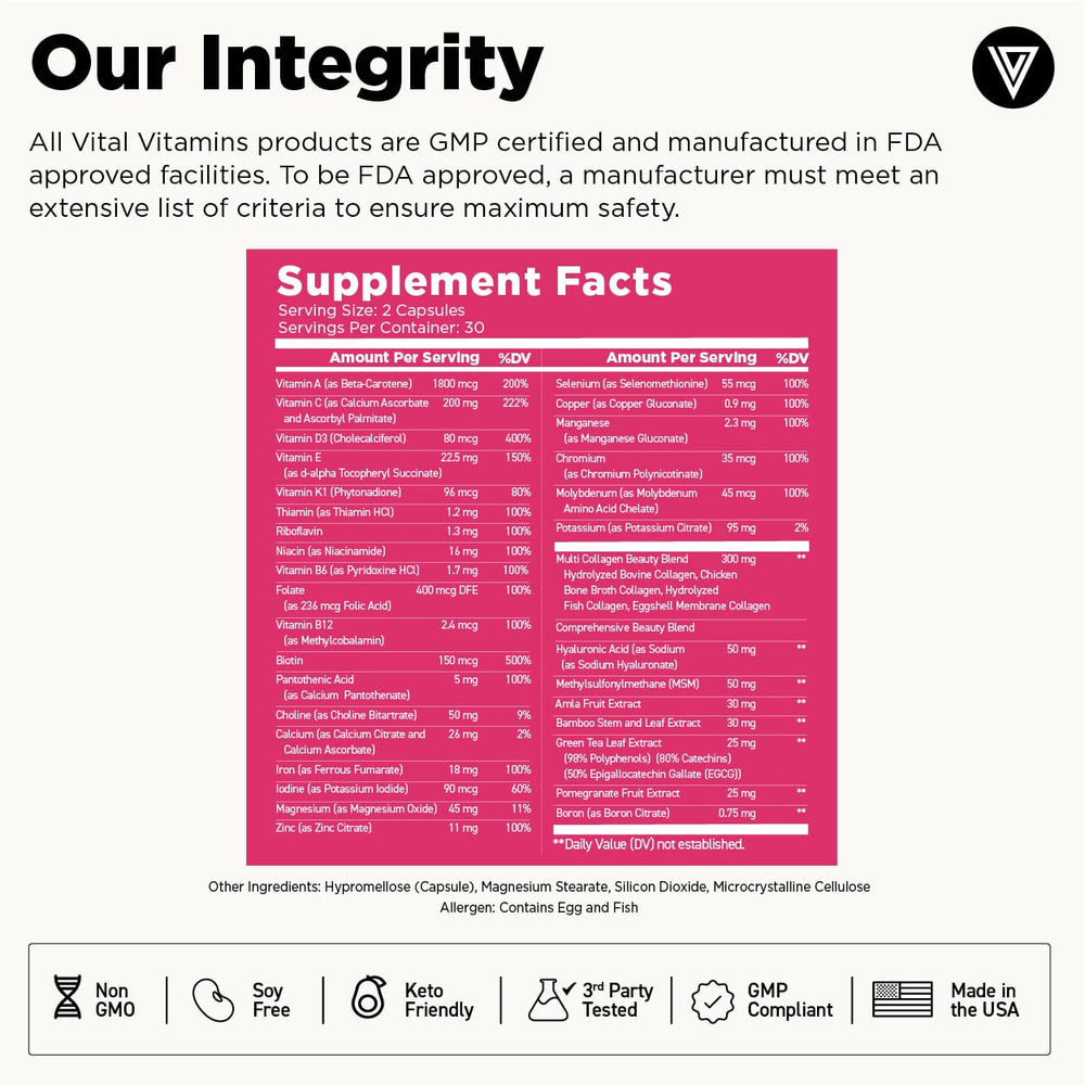 Calcium, magnesium and MSM for joints and bones