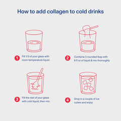 Nutrition label overview for Vital Proteins Ice Pop collagen powder