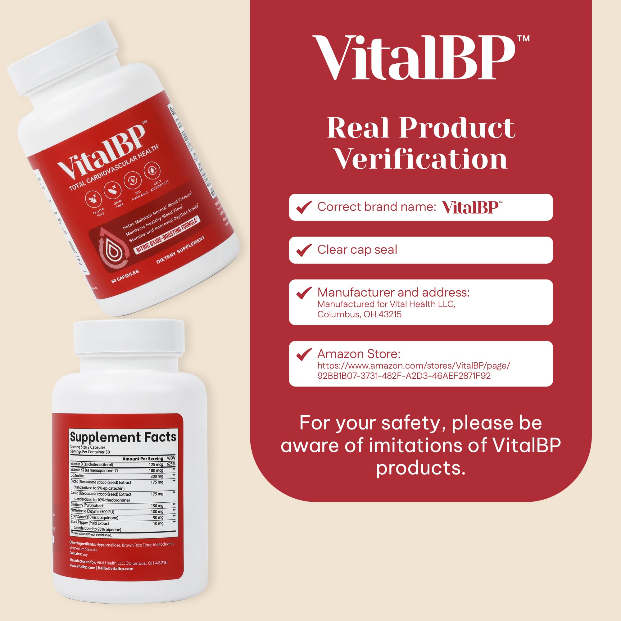 VitalBP 2 Pack product shot with capsules