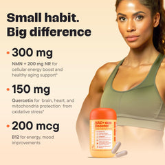 Vegan capsules in bottle with packaging