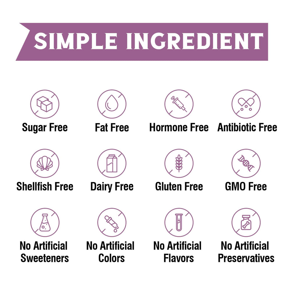 Keto and paleo friendly certification on label