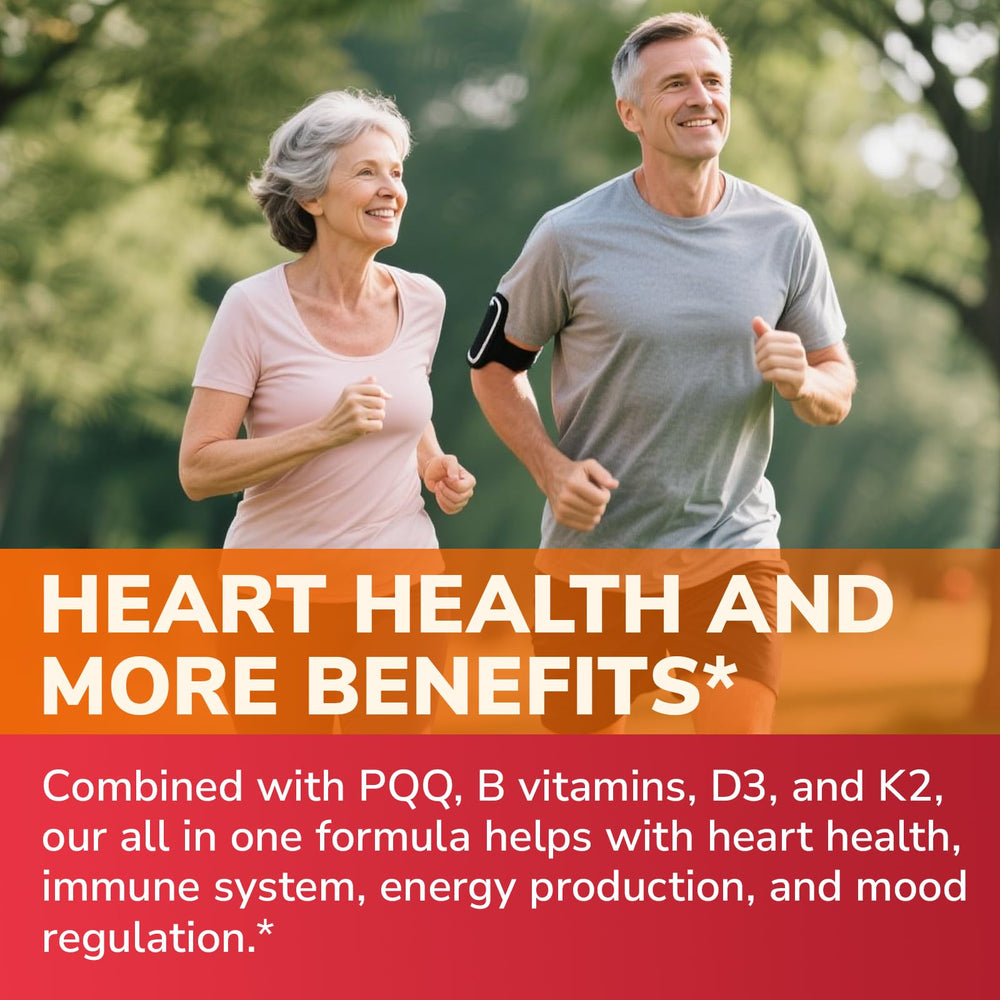 Immunity and energy boost from Vitalibre CoQ10 softgels