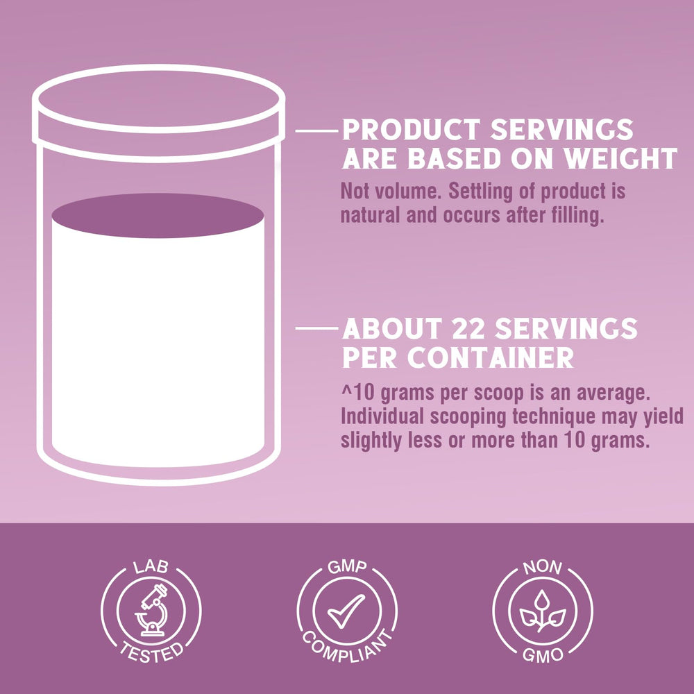 Non-GMO, keto and gluten-free labeling