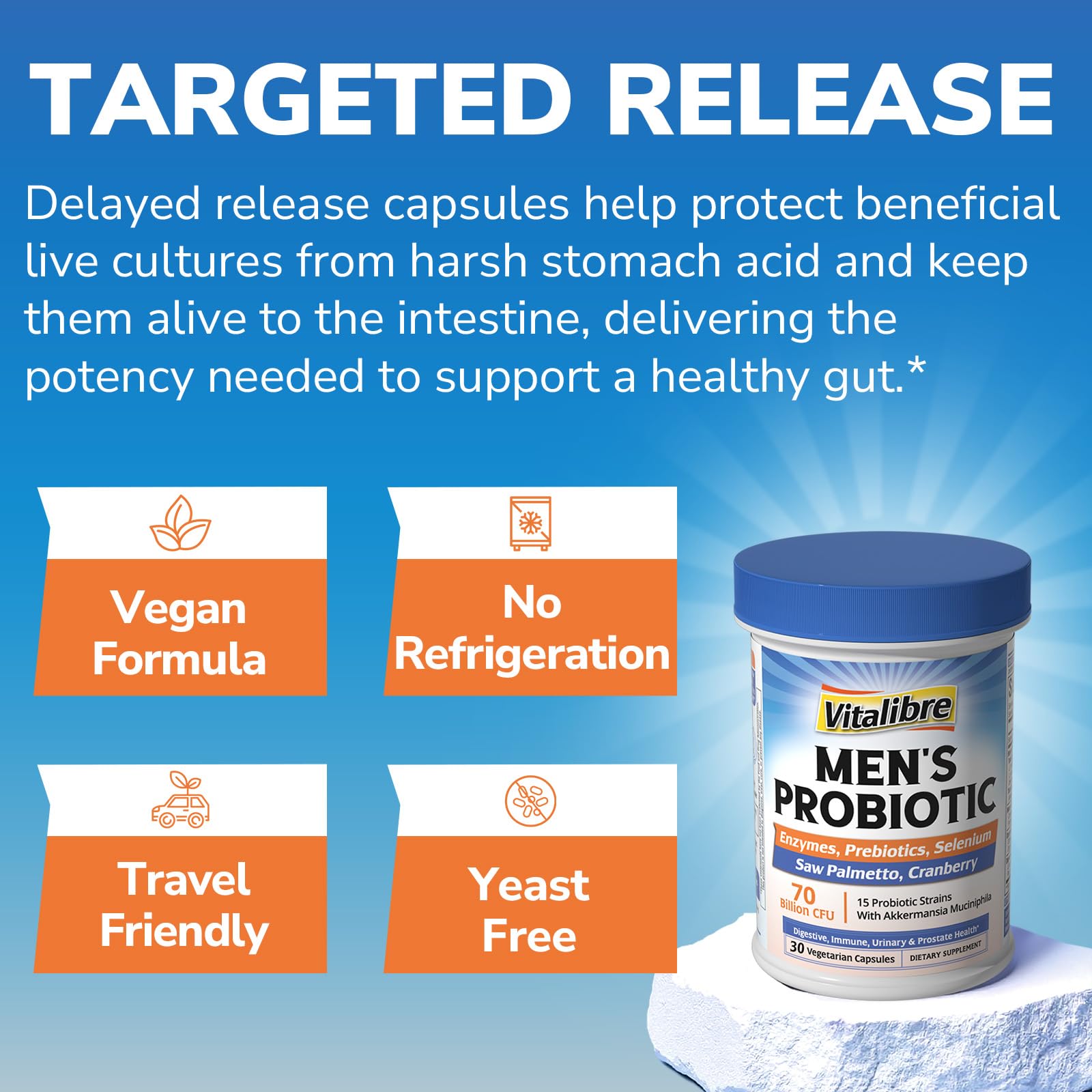 Saw Palmetto and Cranberry extracts for prostate health