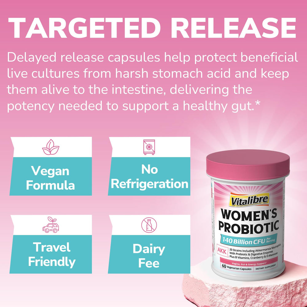 Focus on gut and vaginal health with organic prebiotics
