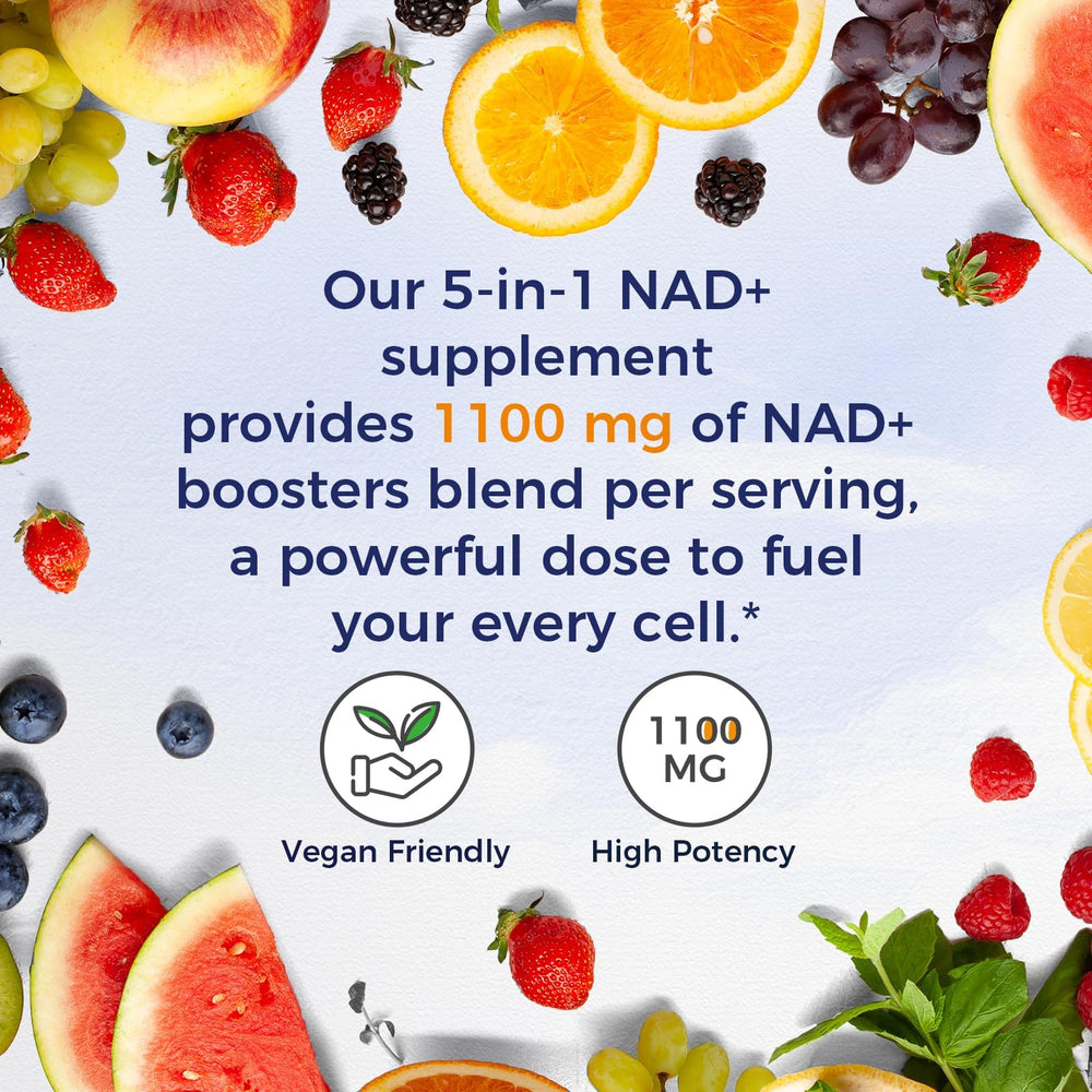 Vitalitown NMN packaging and branding
