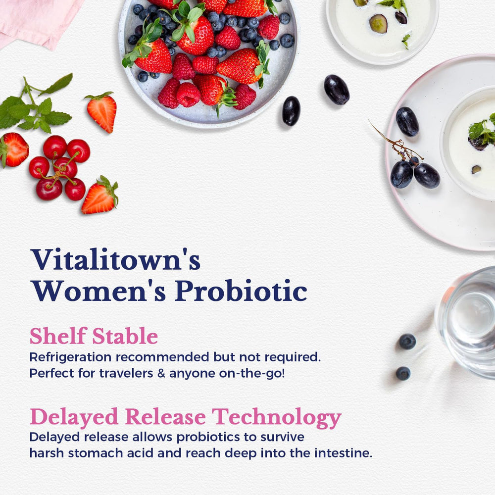 Illustration of 18 targeted female probiotic strains