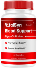 Vitalsyn Blood Support capsules bottle front label