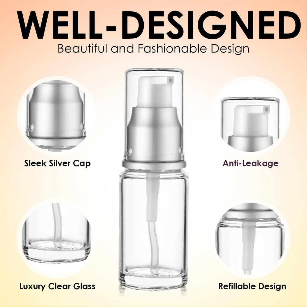 VitalUp lotion-pump bottle 15ml enables precise application.