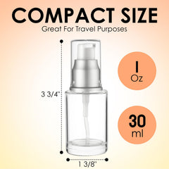 VitalUp travel-size bottle fits purses and carry-ons for easy touch-ups.