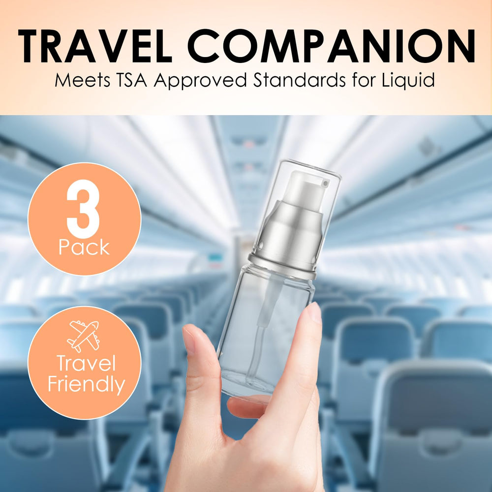 VitalUp travel-friendly glass bottle for on-the-go routines.