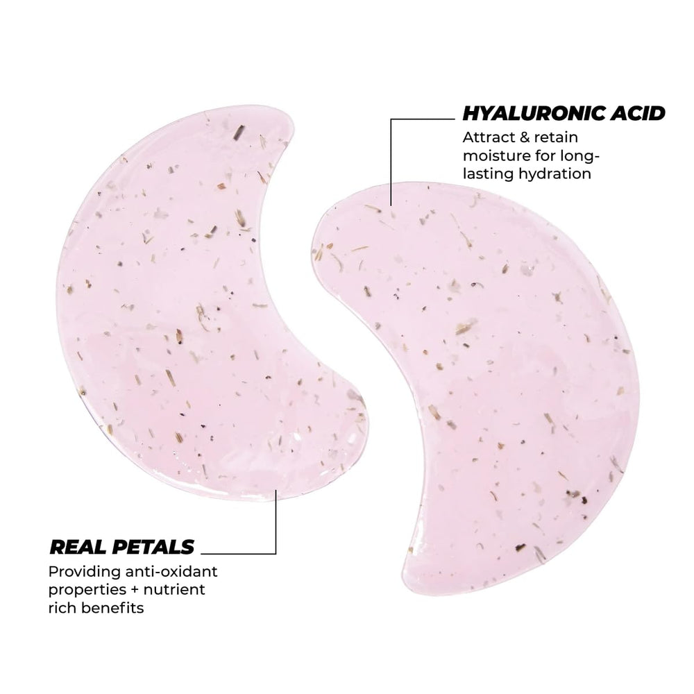 Vitamasques De-Puff with hyaluronic acid nourishes and hydrates delicate under-eye skin