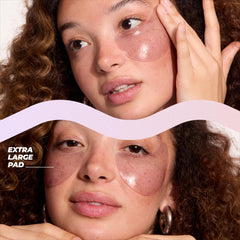 Vitamasques De-Puff pads with lavender petals deliver calming scent and revitalized under-eye brightness
