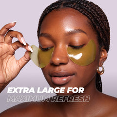 Vitamasques eye pads infused with aloe and botanicals to calm irritated skin