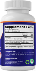Back of bottle with product details and barcode
