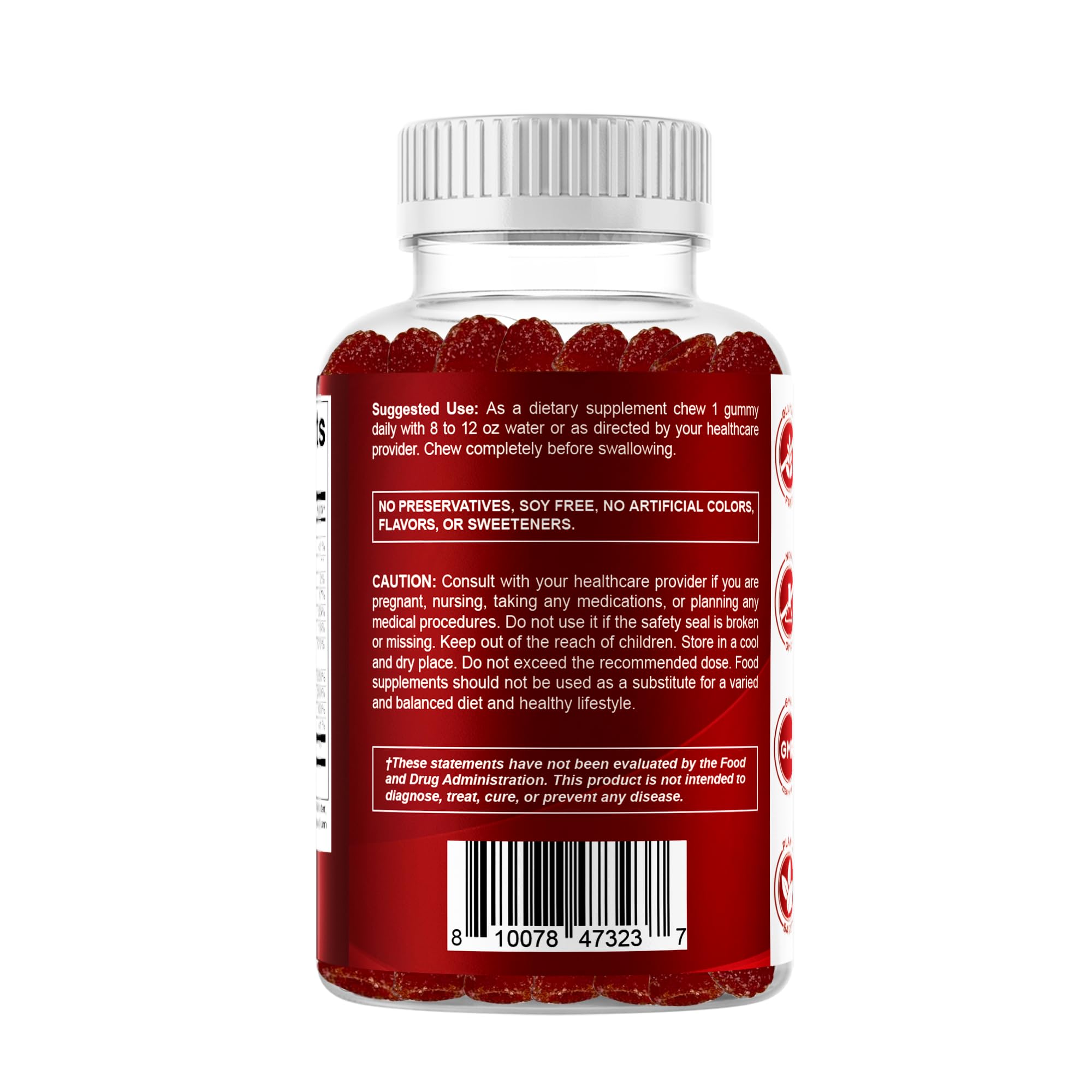 Packshot of Vitamatic B Complex Gummies bundle