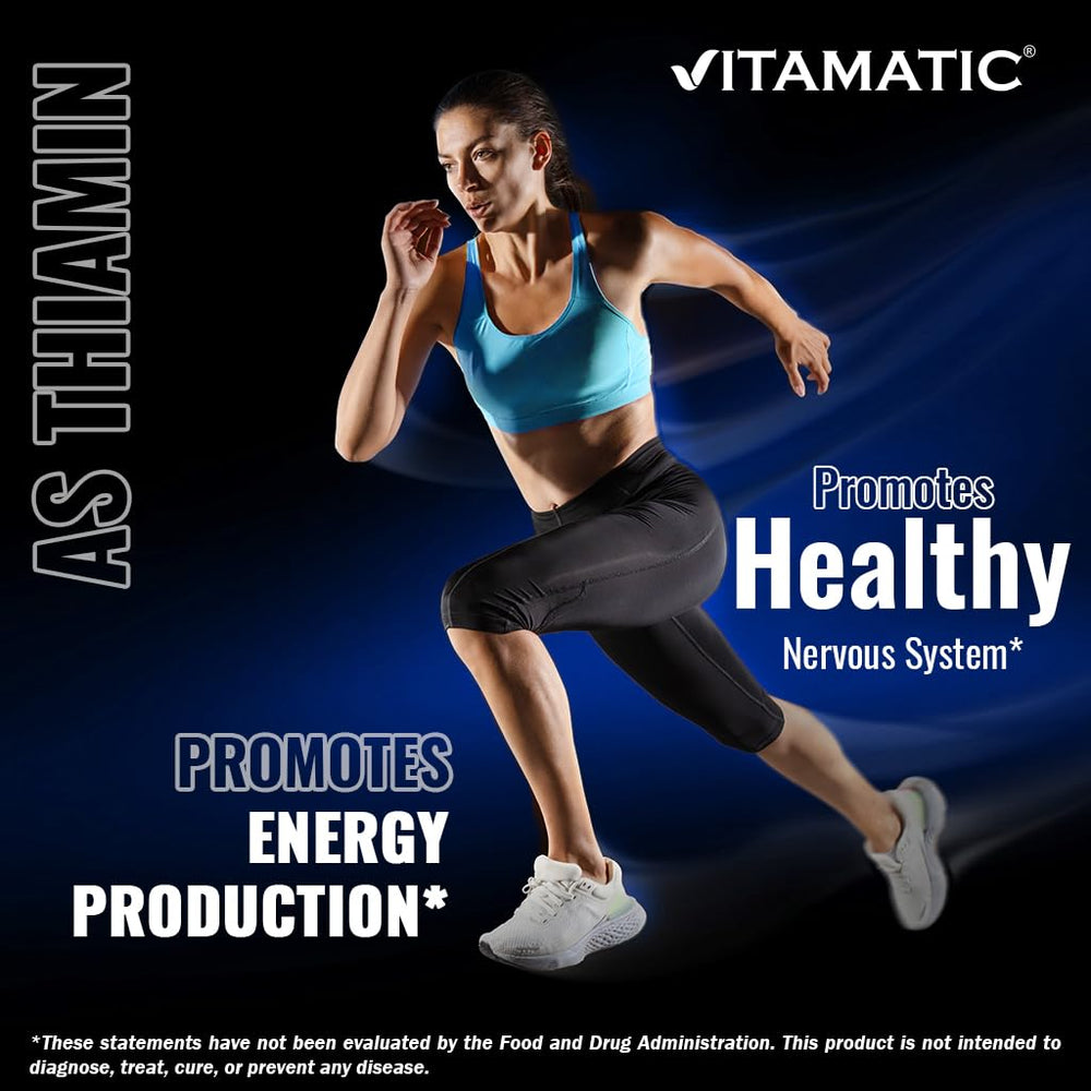 Product label highlighting Thiamine Mononitrate (B1)
