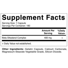 Pack of two Vitamatic Beta SItosterol bottles with 360 capsules total