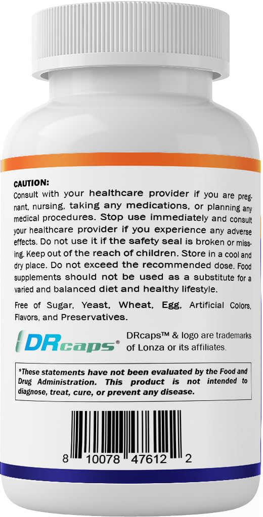 Made in USA label on Vitamatic Bifidobacterium Lactis bottle