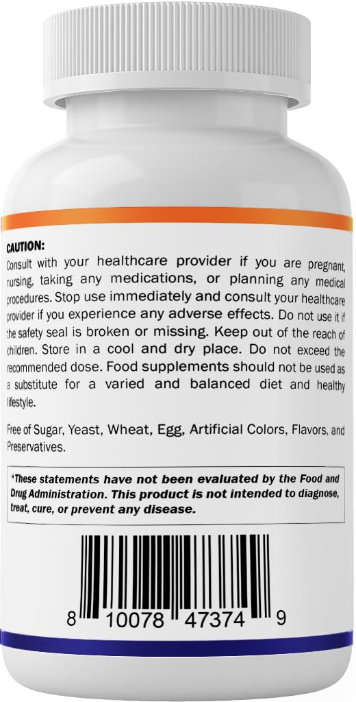 Daily use bottle of Vitamatic Biotin 5000mcg (5 mg)