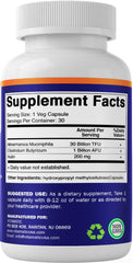 Vitmatic probiotic bottle with capsules