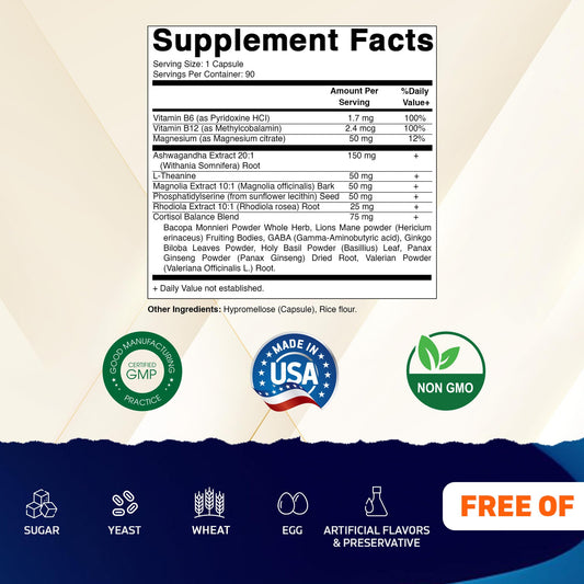 Close-up of Vitamatic bottle label highlighting ingredients