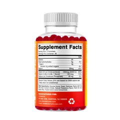 60-count bottle with facility and quality badges