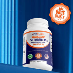 Nutritional facts panel for Vitamatic Vitamin D3