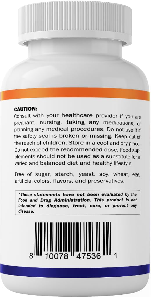 Bottle label showing 1500mg glucosamine sulfate content