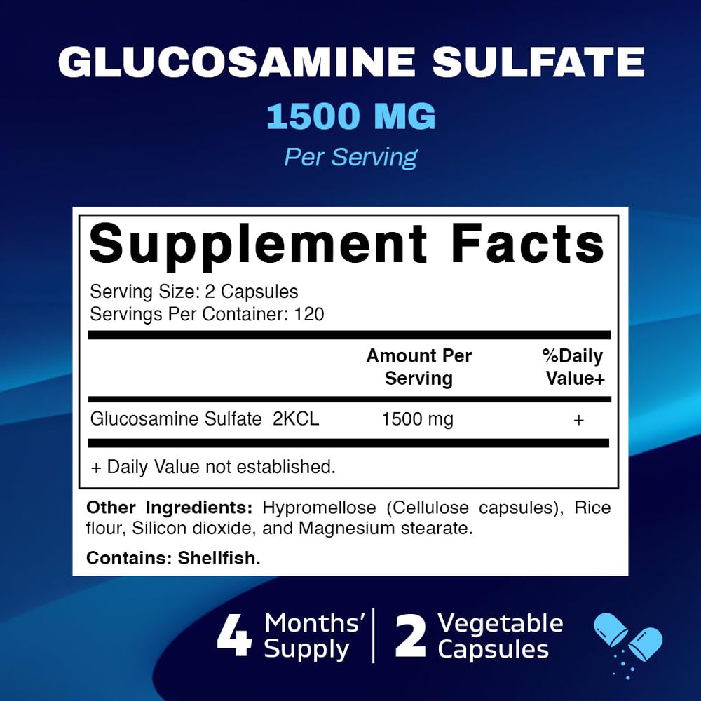 Capsules spilling from bottle indicating easy-to-swallow format