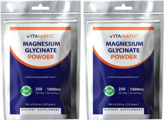 Vitamatic Magnesium bottle front label