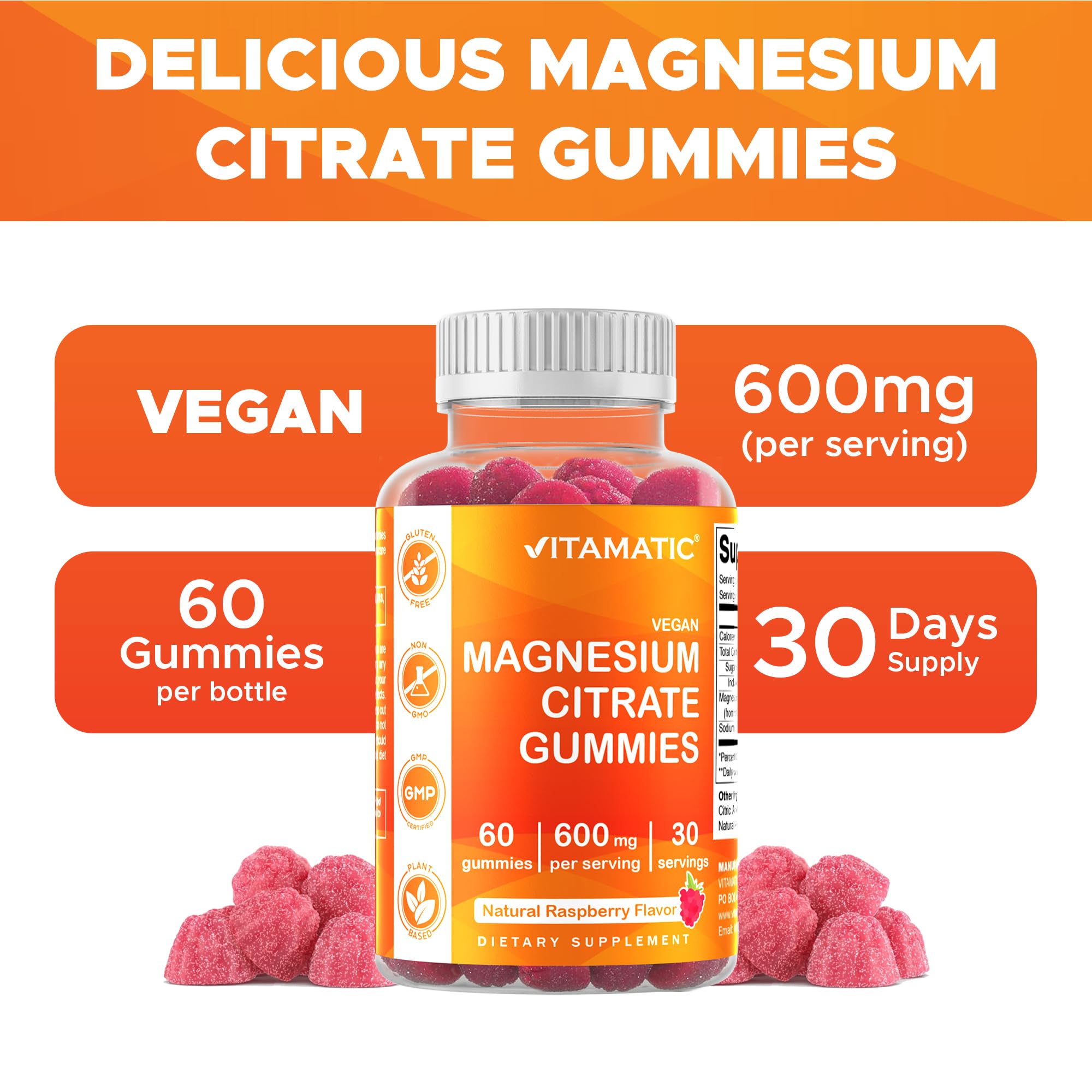 Ingredient panel showing magnesium forms and ingredients