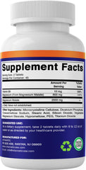 Allergen-free indication: free from starch, soy, yeast, corn, wheat, egg, artificial colors and preservatives