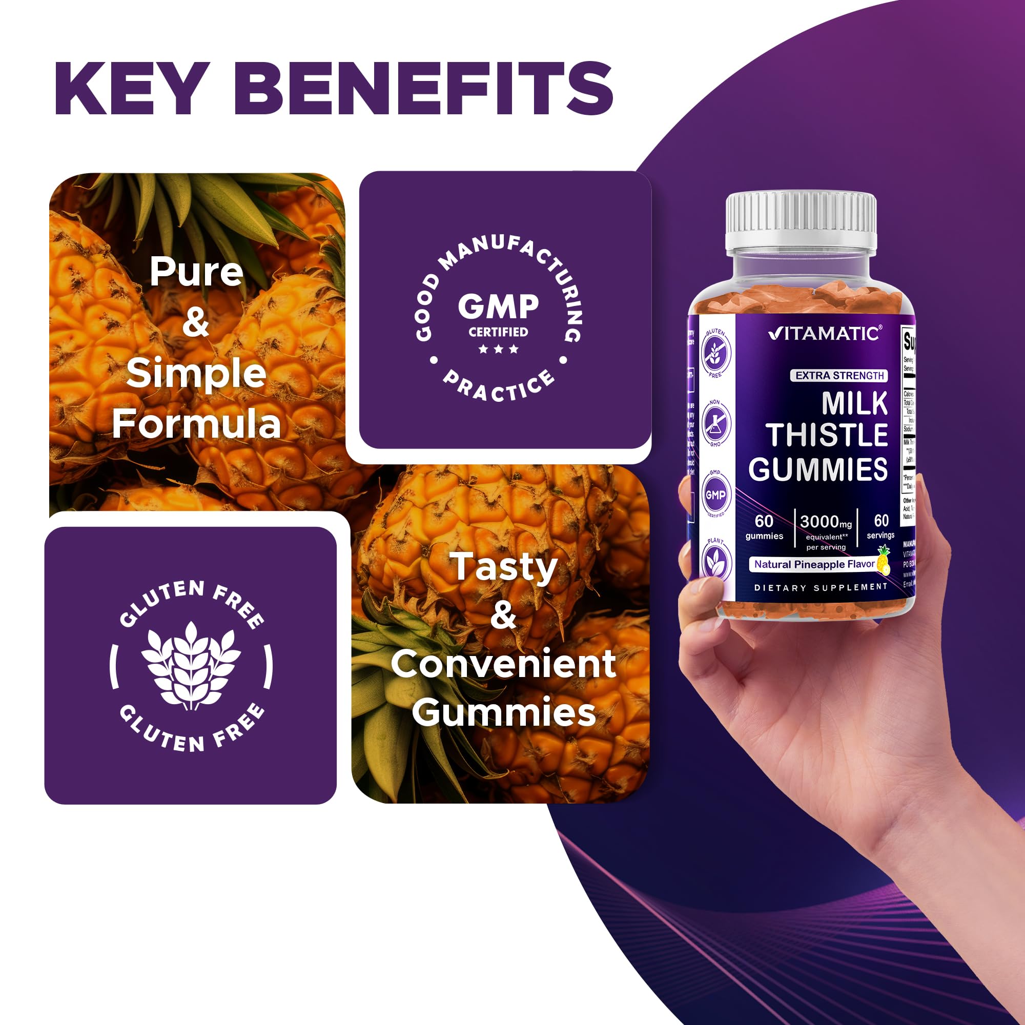 Supplement Facts highlighting 200 mg per serving