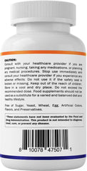 Daily use view of Vitamatic NAC capsules on a white background